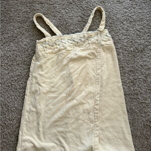 Vintage bath towel dress